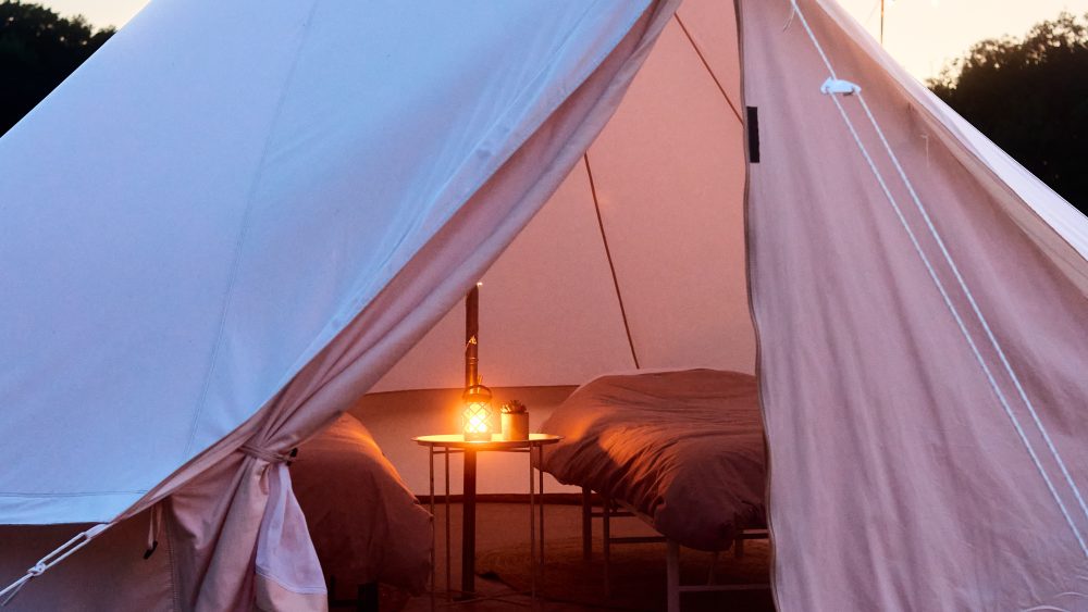 Bell Tent - Up to 2 Persons
